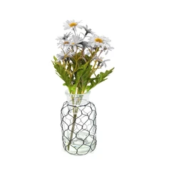 arthome-26-cm-bunga-artifisial-daisy-dengan-pot---putih