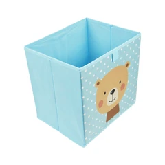 informa-29x23x29-cm-kotak-penyimpanan-lipat-motif-bear---biru