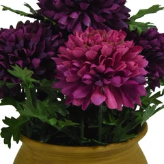 arthome-22-cm-bunga-artifisial-ball-chrysant-fuschia