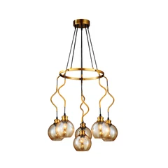 eglare-joliet-lampu-gantung-hias-5l---brass/amber