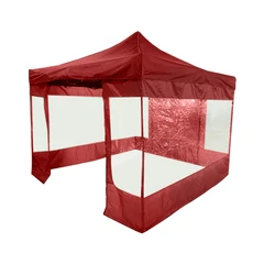 soleil-3x3-mtr-tenda-gazebo-lipat-dengan-sidewall---merah