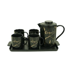 appetite-set-6-pcs-teko-&-cangkir-dengan-nampan---hitam