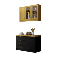 informa-1.2-mtr-irish-kitchen-set---hitam/oak