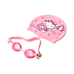 main image Sanrio Hello Kitty Set Kacamata Renang & Penutup Kepala