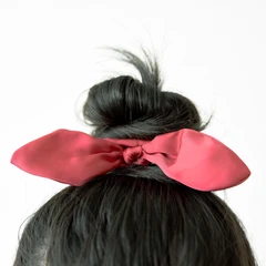 ataru-ikat-rambut-scrunchy-pita---merah