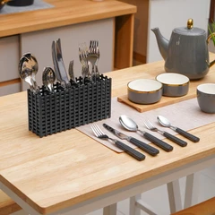 appetite-set-20-pcs-hudson-alat-makan-dengan-tempat---hitam