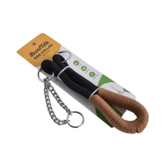 paws-n-tail-53-cm-kalung-anjing-durable-25mm---cokelat/hitam