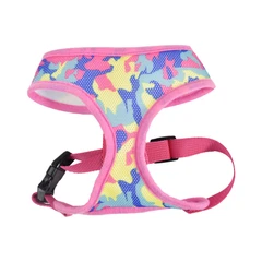 paws-n-tail-ukuran-s-harness-anjing-rainbow-army---pink