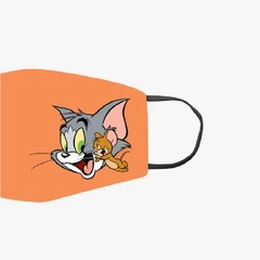 kiddy-star-masker-kain-anak-tom-&-jerry-wb02---orange