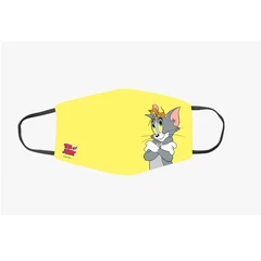 kiddy-star-masker-kain-anak-tom-&-jerry-wb04---kuning