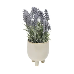 arthome-31-cm-tanaman-artifisial-flocking-lavender-dengan-pot-keramik