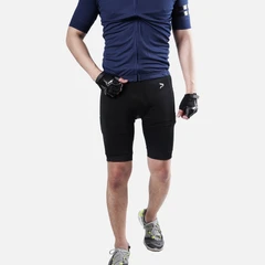 Alph Celana Pendek Sepeda Pria Ukuran S - Hitam