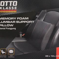 otto-klasse-bantal-punggung-mobil---hitam/merah