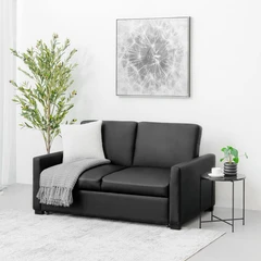 informa-maine-sofa-bed-kulit---hitam