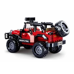 sluban-set-253-pcs-model-bricks-offroad-jeep---merah