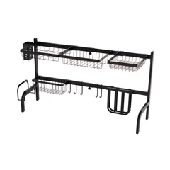 Informa Wellbey Rak Piring Wastafel - Hitam