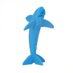 nuby-teether-shark-nb242---biru