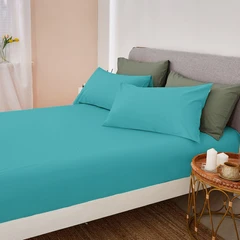 linotela-37x102-cm-set-2-pcs-sarung-guling---dusty-turquois