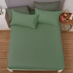 linotela-50x75-cm-set-2pcs-sarung-bantal---hijau-mineral