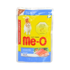 main image Me-O 80 Gr Makanan Kucing Basah Adult Ocean Fish Jelly