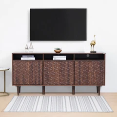 informa-langdon-rak-tv-high-stand---cokelat-walnut