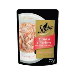 main image Sheba 70 Gr Makanan Kucing Basah Kitten Chicken Pouch