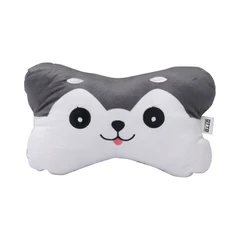 otto-klasse-bantal-leher-cute-dog---abu-abu/putih