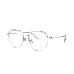 parim-eyewear-kacamata-optical-round-ultem---putih/rose-gold