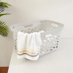 ezy-storage-63-ltr-fleur-keranjang-laundry---abu-abu