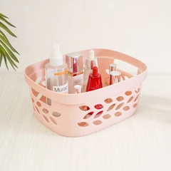 ezy-storage-22x16x7.55-cm-fleur-keranjang-penyimpanan---pink