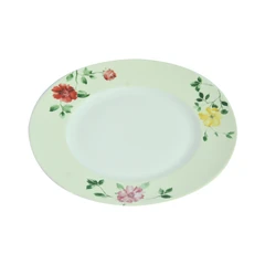 delicia-set-16-pcs-perlengkapan-makan-stoneware-rose-rim---kuning