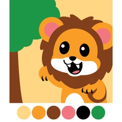 donasi-kiddy-star-20x20-cm-brown-lion-paint-by-numbers