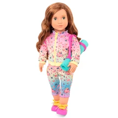 our-generation-set-boneka-lucy-grace-brown-hair-yoga-outfit