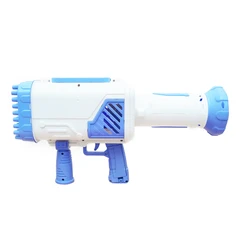 Kiddy Fun 64 Hole Bubble Rocket Gun 528-18a - Biru