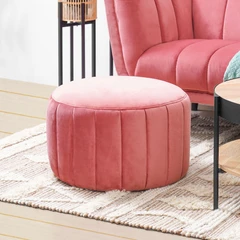 nordia-doria-bangku-ottoman---pink-coral