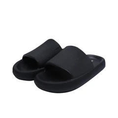 ataru-ukuran-42/43-sandal-karet-thick-slides---hitam