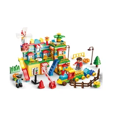 bricks-kingdom-set-269-pcs-building-windmill-town