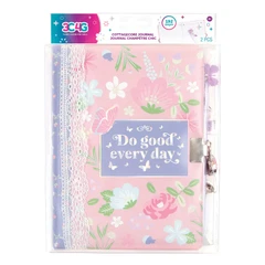 make-it-real-cottagecore-floral-locking-journal