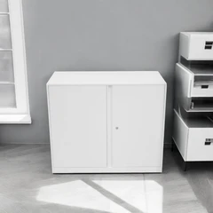 informa-carter-credenza-kabinet-kantor-metal-2-pintu---putih