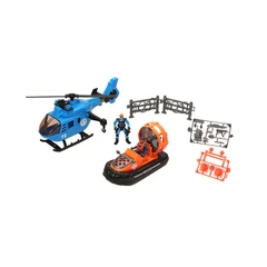 Chap Mei Set Rescue Force Helicopter & Boat