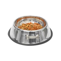 paws-n-tail-ukuran-s-tempat-makan-anjing-stainless-bone-relief