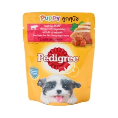 pedigree-80-gr-makanan-anjing-basah-pouch-puppy-beef,-egg,-&-veggie