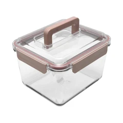 glasslock-3.7-ltr-handy-pure-wadah-makanan-dengan-handle---pink