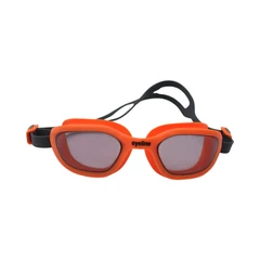 main image Eyeline Kacamata Renang Flux - Hitam/Oranye