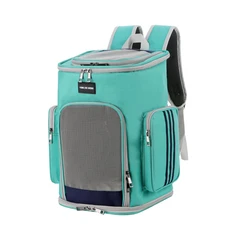 Pet Kingdom Tas Hewan Peliharaan Portabel Breathable - Hijau