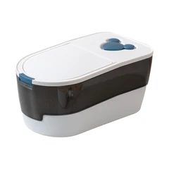 Kris Tempat Beras 5 Kg - Hitam/putih