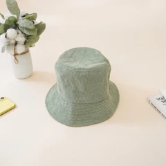 ataru-topi-bucket-corduroy-polos---hijau