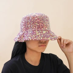 ataru-topi-bucket-reversible-sequin---pink