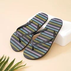 ataru-ukuran-39-sandal-wanita-stirpe-flip-flop---hitam