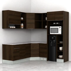 informa-prescoot-kitchen-set-sudut-l---cokelat-walnut